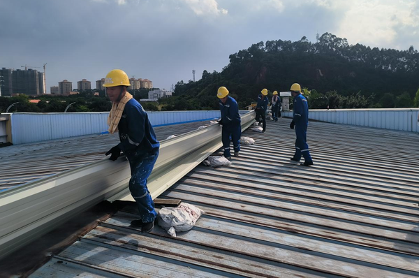 越峰電子（廣州）有限公司光伏發(fā)電項(xiàng)目開工