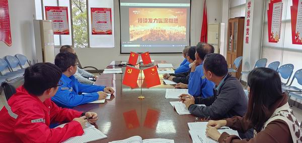 南方管道公司黨支部開展“學(xué)黨紀(jì)、知敬畏、守紀(jì)律、明底線”主題黨日